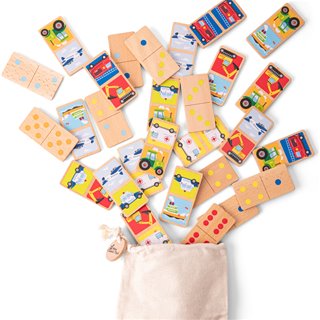 Domino spel - voertuigen